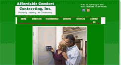 Desktop Screenshot of affordablecomfortinc.net